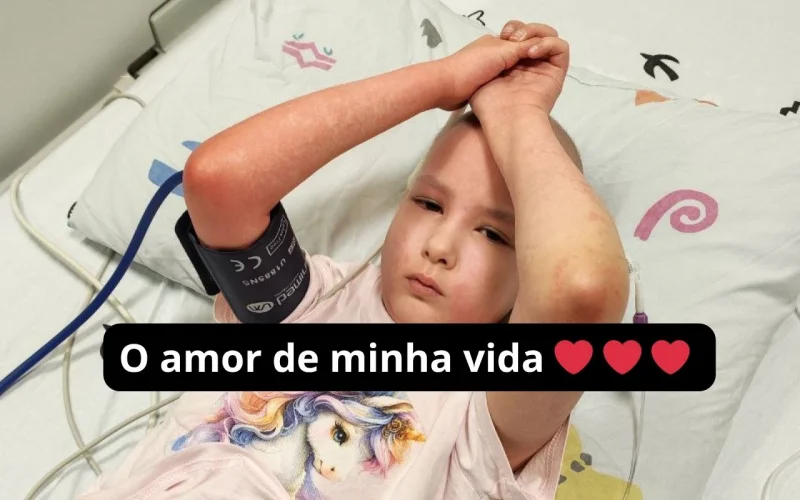 Maria Clara em tratamento